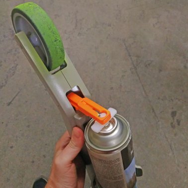 Barre de marquage 1 roue pour spray de marquage SOPPEC