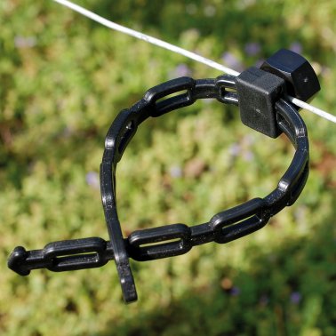 Drahtverschluss mit Kettenband, 100 Stück