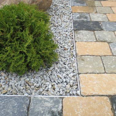 Beton- und Erdanker für Aluminiumprofil Limaflex®120, Höhe 180 mm, Breite 60 mm