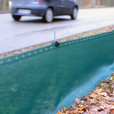 Amphibienschutzzaun 100, Komplettset inkl. Zubehör, 100 m