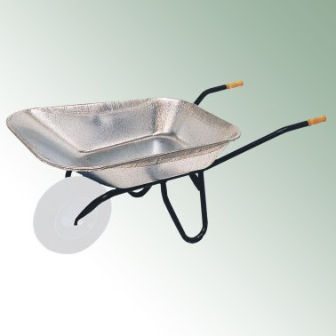 Stahl-Schubkarre Profi 95 l, ohne Rad, unmontiert