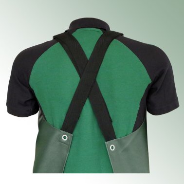 Meyer-Schürze, grün 85 x 117 cm, breite Träger