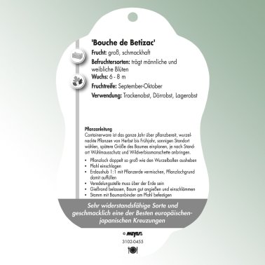 Image Étiquettes à suspendre Comfort Castanea sativa Marone Bouche de Betizac