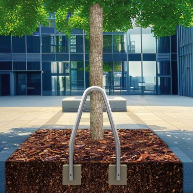 Baumschutzbügel 60 mm V-Form, 80 x 140 cm