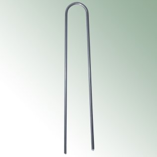 GROWtect Steckbügel zum Befestigen, unverzinkt, Länge 20 cm, 100 Stück