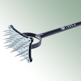 Rasenbaugerät Spike Sower Samen-Einsägerät und Aerifizierer mit 25 Spikes