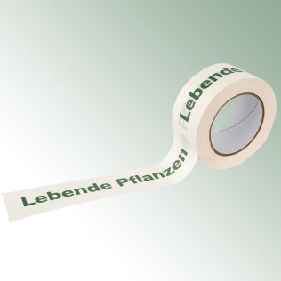 Paper adhesive tape, Living Plants, 50 mm x 50 m