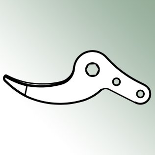 FELCO 800 motblad för FELCOtronic 800-801, FELCO reservdel 800/2