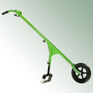 LUCKO wheel hoe incl. 25 cm wide spring steel hoe