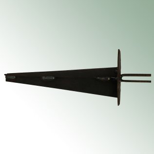 Erdanker für Zaunpfahl Z-Profil