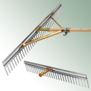 Planum-Rechen aus Aluminium ohne Stiel