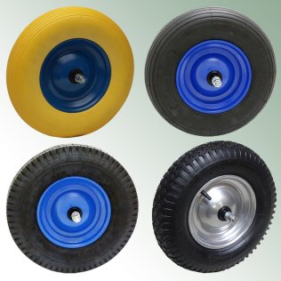 Profi-Schubkarren-Räder