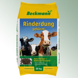 Rinderdung gekörnt, 2,5-2,5-4,0, 20 kg