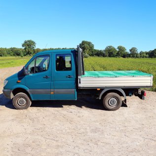 Transportschutznetz 5 x 2,5 m Maschenweite 50 mm