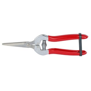 MEYbest Stecklingsschere 500L, rostfrei, Fruchtschere, Länge 19 cm