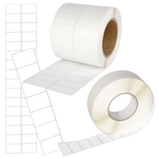 Thermo-Transfer-Klebeetiketten, glänzende Oberfläche