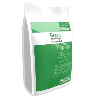 GROWtect Green Rasendünger, (2–3M) 18-5-16(+2MgO), 20 kg