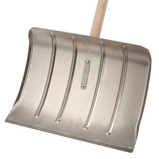 Aluminium Schneeschieber FREUND, unmontiert, mit Stiel