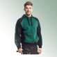 Kapuzensweatshirt Wiesbaden, Größe M, grün / schwarz